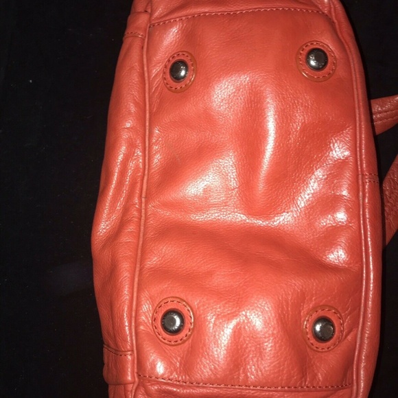 Marc By Marc Jacobs Lite Red Leather Handbag Vinta - Picture 7 of 8